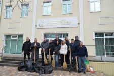 Коллектив ТФОМС СК принял участие в первом весеннем субботнике